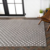 Rabat High-low Pile Mini-diamond Trellis Area Rug