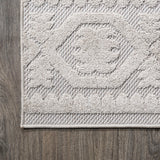 Citta High-low Pile Mediterranean Tile Area Rug