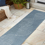 Skagen Minimalist Curve Geometric Area Rug