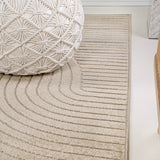 Skagen Minimalist Curve Geometric Area Rug