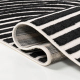 Skagen Minimalist Curve Geometric Area Rug