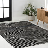 Skagen Minimalist Curve Geometric Area Rug