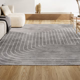 Odense Minimalist Angle Geometric Area Rug