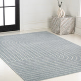 Odense Minimalist Angle Geometric Area Rug