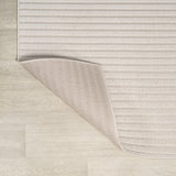 Aarhus Minimalist Scandi Striped Area Rug
