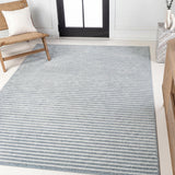 Aarhus Minimalist Scandi Striped Area Rug