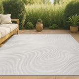 Maribo Abstract Groovy Striped Area Rug