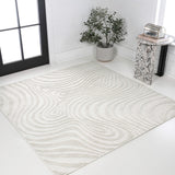 Maribo Abstract Groovy Striped Area Rug