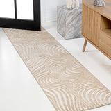 Maribo Abstract Groovy Striped Area Rug