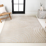 Maribo Abstract Groovy Striped Area Rug