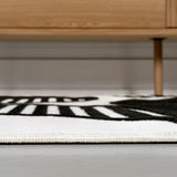 Nordby Geometric Arch Scandi Striped Area Rug