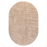 Haze Solid Low-pile Area Rug Beige