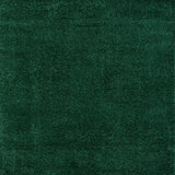 Haze Solid Low-pile Area Rug Emerald