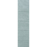 Haze Solid Low-pile Area Rug Light Blue