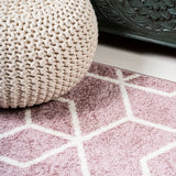 Tumbling Blocks Modern Geometric Area Rug 2