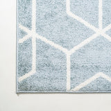 Tumbling Blocks Modern Geometric Area Rug