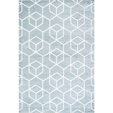 Tumbling Blocks Modern Geometric Area Rug