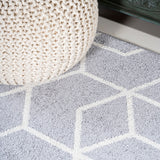 Tumbling Blocks Modern Geometric Area Rug 2