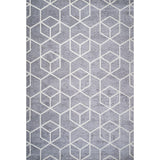 Tumbling Blocks Modern Geometric Area Rug