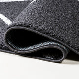 Cole Minimalist Diamond Trellis Area Rug