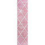 Cole Minimalist Diamond Trellis Area Rug