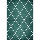 Cole Minimalist Diamond Trellis Area Rug
