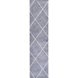 Cole Minimalist Diamond Trellis Area Rug