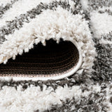 Alcudia Geometric Shag Area Rug