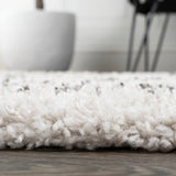 Inca Moroccan Diamond Shag Area Rug