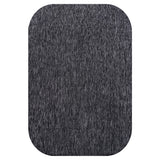 Miles Modern Minimalist Radius Corner Solid Indoor/Outdoor Area Rug