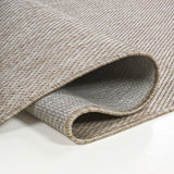 Miles Modern Minimalist Radius Corner Solid Indoor/Outdoor Area Rug