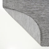 Miles Modern Minimalist Radius Corner Solid Indoor/Outdoor Area Rug