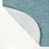 Miles Modern Minimalist Radius Corner Solid Indoor/Outdoor Area Rug
