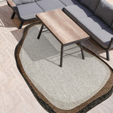 Wyatt Modern Rustic Abstract Indoor/Outdoor Area Rug