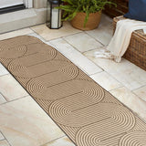 Margot Modern Geometric Arch Stripe Area Rug
