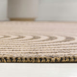 Margot Modern Geometric Arch Stripe Area Rug