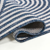 Margot Modern Geometric Arch Stripe Area Rug