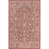 Tela Bohemian Textured Weave Floral Indoor/outdoor Area Rug