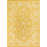 Tela Bohemian Textured Weave Floral Indoor/outdoor Area Rug