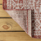 Sinjuri Medallion Textured Weave Indoor/outdoor Area Rug