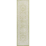 Sinjuri Medallion Textured Weave Indoor/outdoor Runner Rug