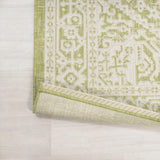 Sinjuri Medallion Textured Weave Indoor/outdoor Area Rug