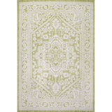 Sinjuri Medallion Textured Weave Indoor/outdoor Area Rug