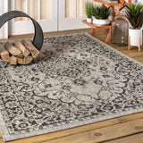 Rozetta Boho Medallion Textured Weave Indoor/outdoor Area Rug