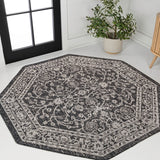 Palazzo Vine And Border Textured Weave Indoor/outdoor Area Rug