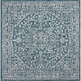Malta Bohemian Medallion Textured Weave Indoor/outdoor Square Rug