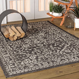 Malta Bohemian Medallion Textured Weave Indoor/outdoor Area Rug