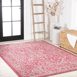 Malta Bohemian Medallion Textured Weave Indoor/outdoor Area Rug