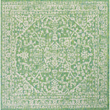 Malta Bohemian Medallion Textured Weave Indoor/outdoor Square Rug