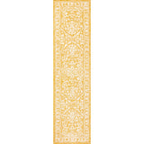 Malta Bohemian Medallion Textured Weave Indoor/outdoor Runner Rug